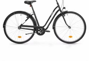 Bicicleta Elips - Btwin - Preta - Adulto e adolescente