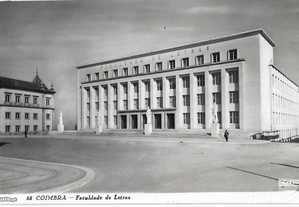 Coimbra Faculdade de Letras Lotty Postal Circulado