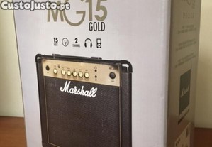 Amplificador Marshall MG15CF Gold edition 40w novo a estrear na caixa