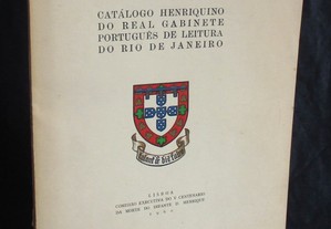 Livro Catálogo Henriquino do Real Gabinete Português de Leitura de Rio de Janeiro 