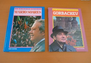 2 Biografias: Mário Soares e Mikhail Gorbachov