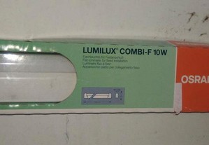 Armadura (B) c/ lâmpada - Oslom Lumilux Combi-F 10W