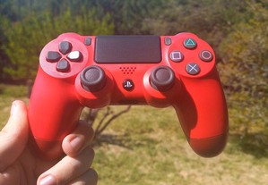 Comando PS4 Vermelho