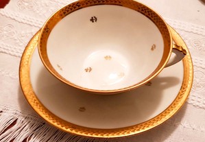 Chávena de chá porcelana Limoges