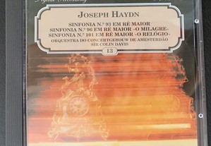 15. CDs música clássica: HAYDN: sinfonias, concerto trombeta, missa