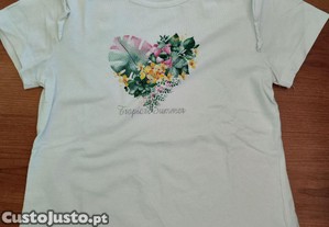 T-shirt menina da Ativo