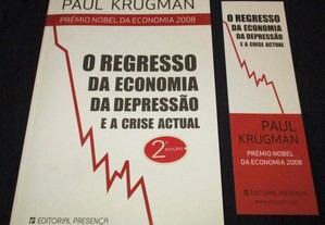 Livro O Regresso da Economia da Depressão