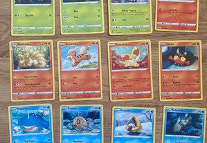 36 Cartas Pokémon Sword and Shield Silver Tempest