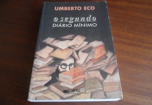 "O Segundo Diário Mínimo" de Umberto Eco - 2ª Edição de 1993