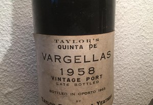 Taylors - Vinho do Porto vintage - 1958 Quinta de Vargellas