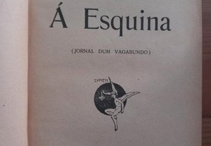Fialho d'Almeida, Á esquina (jornal dum vagabundo), 1.ª edição