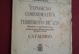 Catálogo-Exposição Comemorativa Terremoto 1755-Lisboa-1934