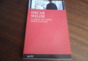 "O Crime de Lord Arthur Savile" de Oscar Wilde - 1ª Edição de 2008