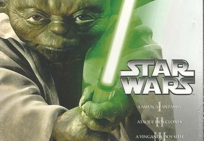 Star Wars: Caixa episódios I a III + Caixa episódio IV a VI (6 DVD) (novo)