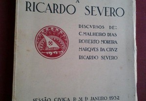 Homenagem a Ricardo Severo-São Paulo-Sessão Cívica 1932