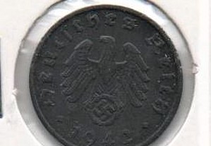 Alemanha(3º Reich) - 1 Reichspfennig 1942 A-bela