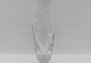 Copo Alto em Cristal Lapidado Vintage 22 A cm