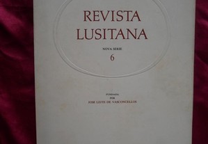 Revista Lusitana. Nova Série nº 6, INCM 1985