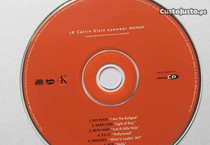 CD publicitário Calvin Klein Eyewear Spectrum