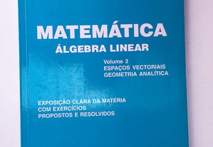 Matemática Álgebra Linear Volume 2