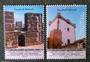 2007 - Emissão conjunta com Marrocos: Castelos