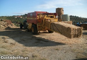 enfardadeira New Holland de alta densidade para tractor