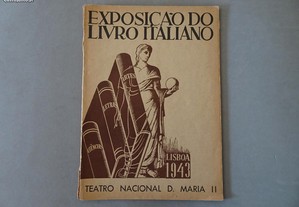 Livro Exposição Livro Italiano - Teatro Nacional D