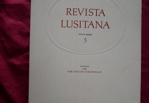 Revista Lusitana. Nova Série nº 5, INCM 1984-85