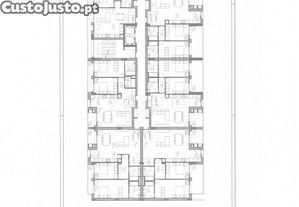 Apartamento T3 Em Águas Santas, Maia.