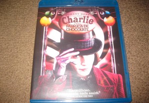 Blu-Ray "Charlie e a Fábrica de Chocolate" com Johnny Depp