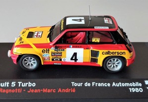 * Miniatura 1:43 Renault 5 Turbo Tour de France Jean Ragnotti (1980)