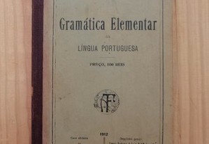 Antigo livro Bruno Teles - Gramática Elementar da