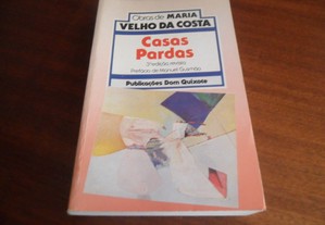 "Casas Pardas" de Maria Velho da Costa - 3ª Edição de 1986