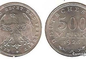 Alemanha(Rep. Weimar) - 500 Mark 1923 A - soberba