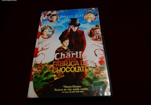 DVD-Charlie e a fábrica de chocolate-Tim Burton
