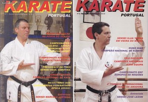 Karate Portugal - revista nacional (12 revistas) - coleção completa