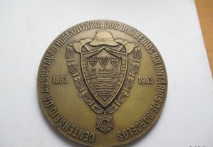 Medalha Centenário Associação Bombeiros de Barcelos Of.Envio