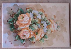Pintura manual em azulejo (vários motivos)