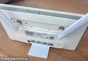 Huawei B535-232A 4G+ usado/desbloque. Suporte alternativo + 2 antenas