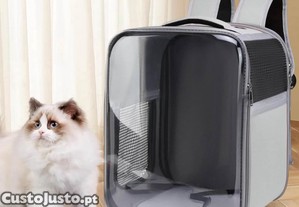 Mochila de animal cinza