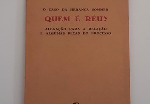 Francisco Salgado Zenha // O Caso da Herança Sommer 1971