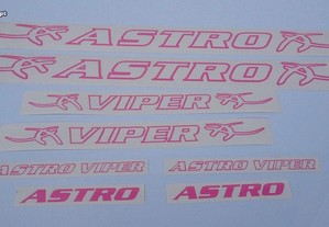 Astro Viper autocolantes bicicleta