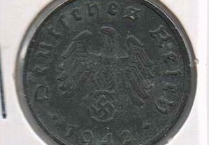 Alemanha(3º Reich) - 10 Reichspfennig 1942 F