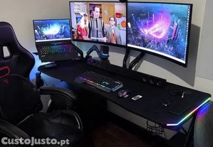 Setup Completo   Gaming / Design Pro, 3D e VR/ Podcast e streaming   Pronto a Usar!