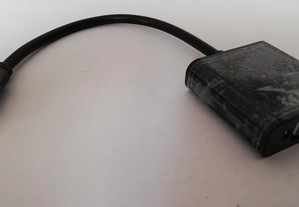 Adaptador USB-C macho para VGA fêmea NOVO