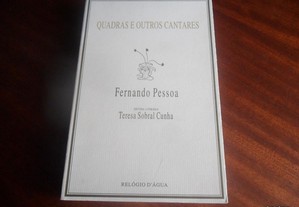 "Quadras e Outros Cantares" de Fernando Pessoa - Edição de 1997