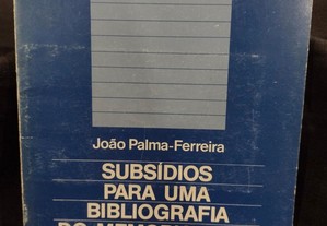 Subsídios para uma Bibliografia do Memorialismo Português
