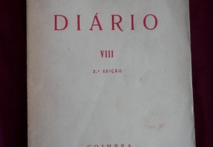 Miguel Torga. Diário VIII. 2 Edição. Coimbra 1960.