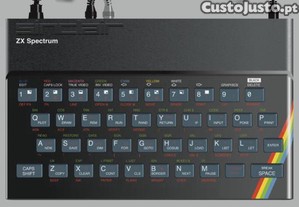 ZX Spectrum (com todos os acessrios, caixa e gravador