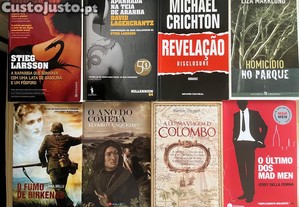 Lote de 160 livros variados a partir de 1 euro